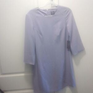 NWT Elegant Lavender Women's Long Sleeve Dress